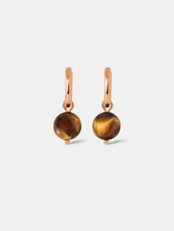 Vibrant Tiger's Eye Ohrringe