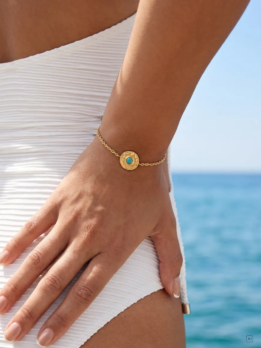 Vintage Cyan ARMBAND
