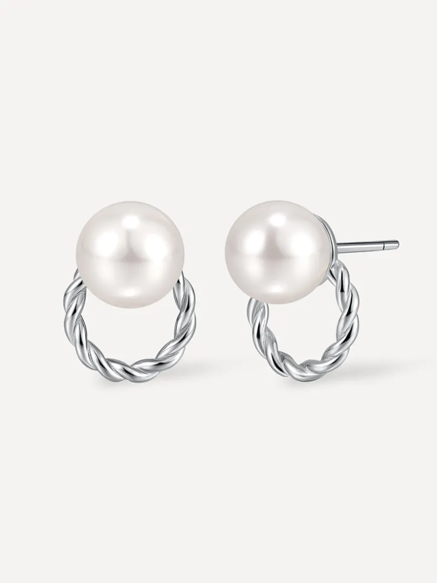 Vintage Wreath Pearl Ohrringe