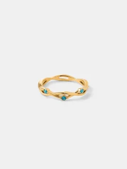 Vivid Azure Ring