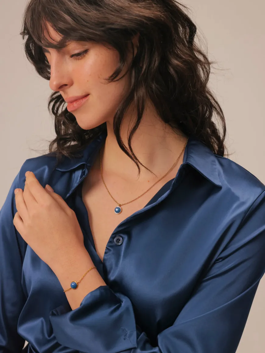 Wandering Wish Dark Blue ARMBAND
