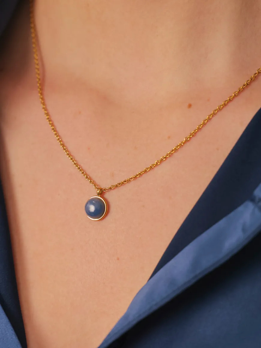 Wandering Wish Dark Blue Kette