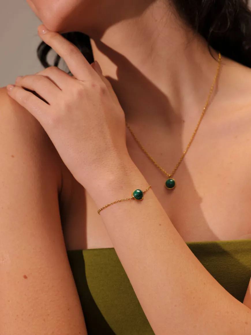 Wandering Wish Dark Green ARMBAND