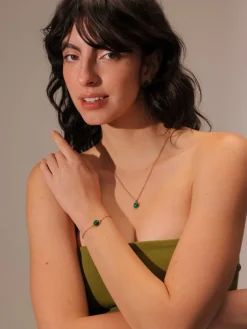 Wandering Wish Dark Green Kette