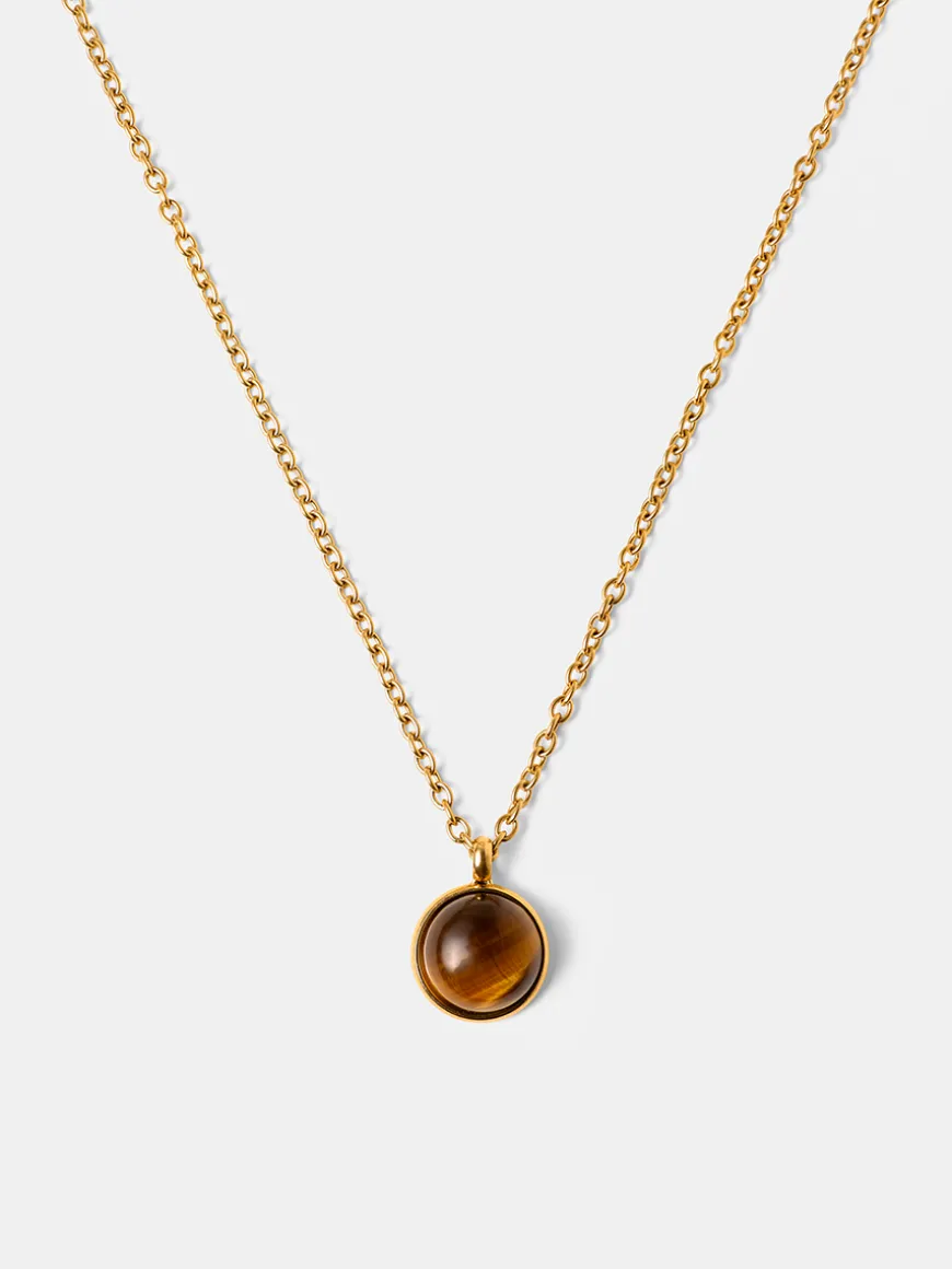 Wandering Wish Tiger's Eye Kette