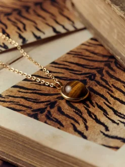 Wandering Wish Tiger's Eye Kette