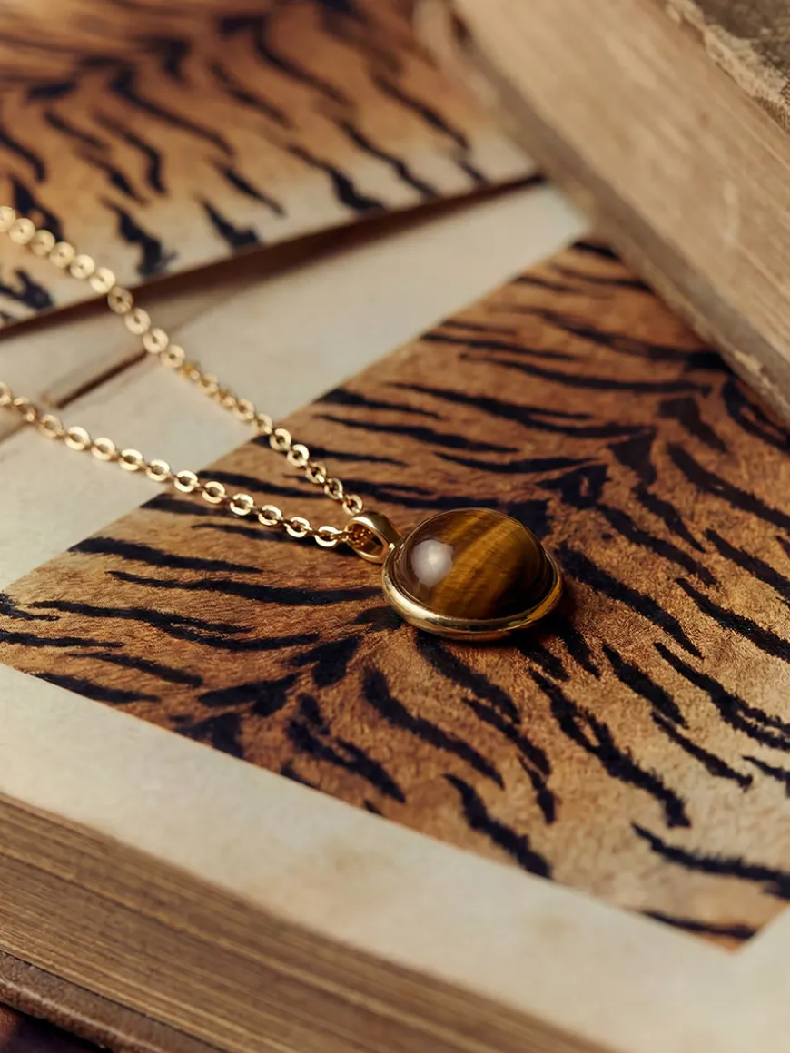 Wandering Wish Tiger's Eye Kette