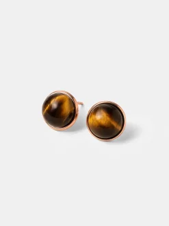 Wandering Wish Tiger's Eye Ohrringe
