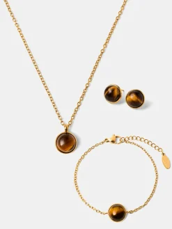 Wandering Wish Tiger's Eye Set