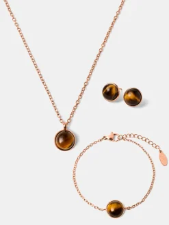 Wandering Wish Tiger's Eye Set