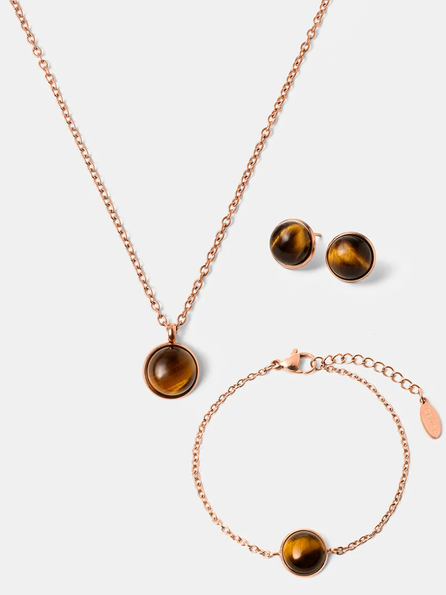 Wandering Wish Tiger's Eye Set
