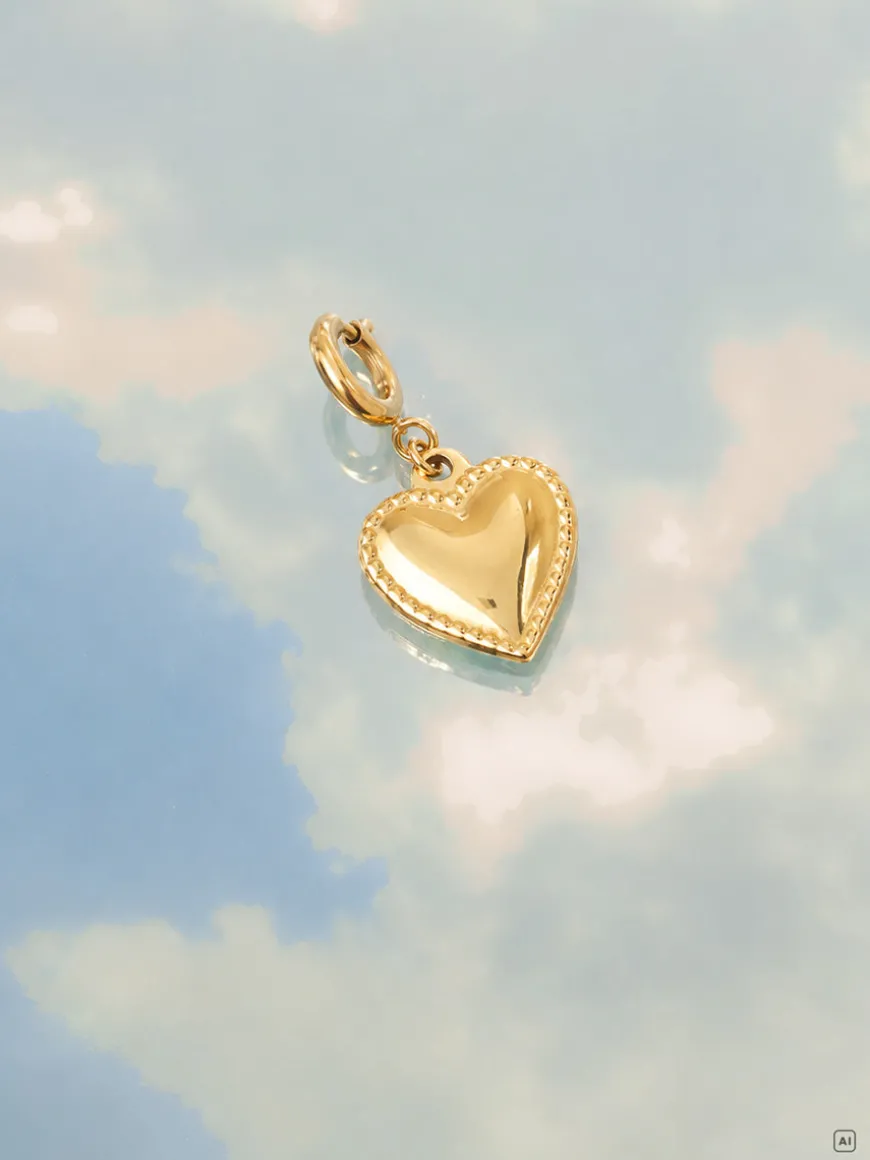 Warmth Heart Ketten-Charm