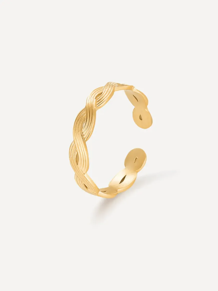 Wavy Line Ring