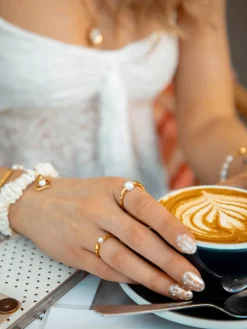 Whispering Pearl Ring