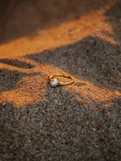 Whispering Pearl Ring