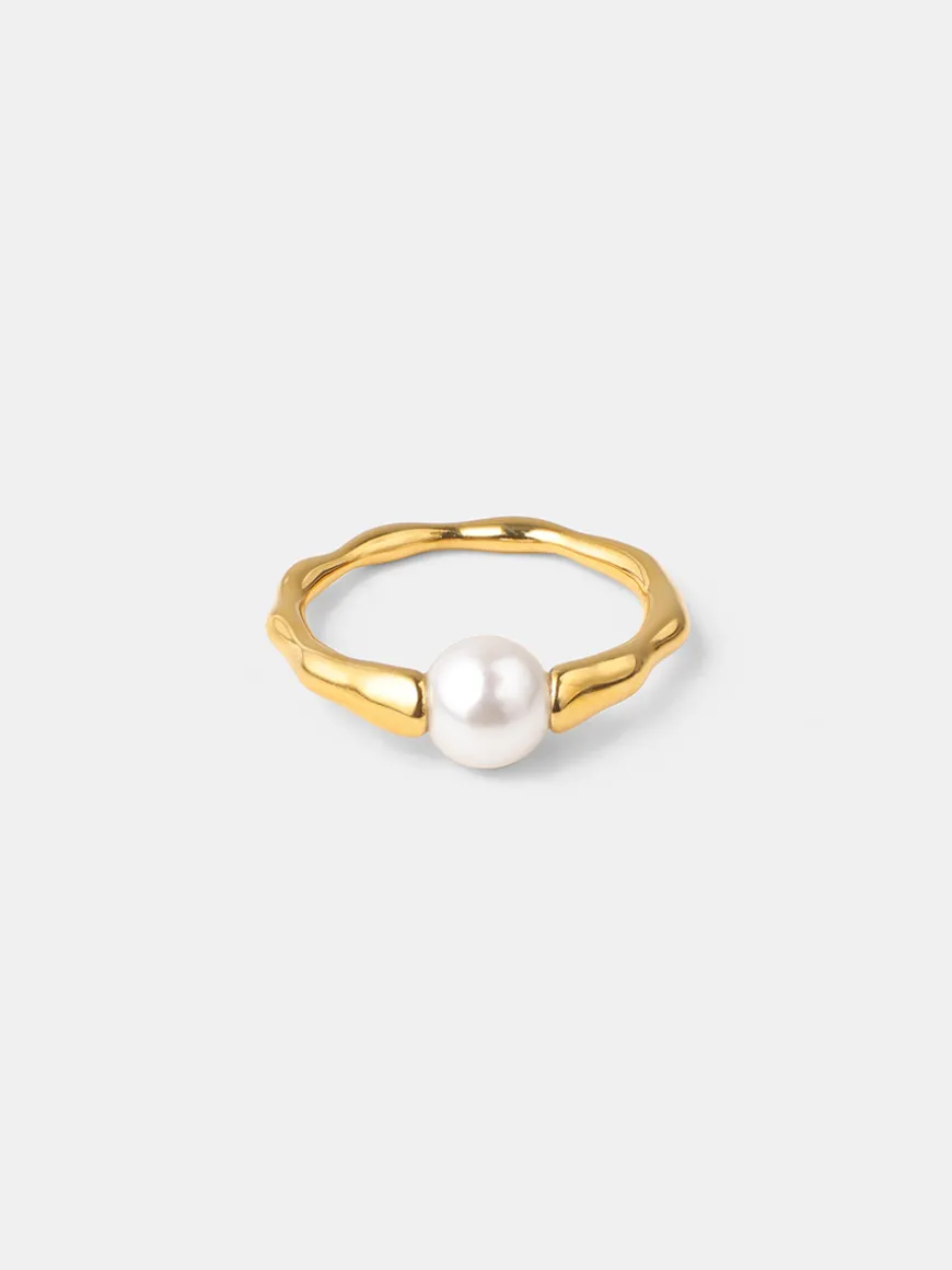 Whispering Pearl Ring