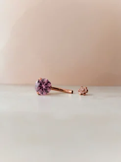 Whisper Petal Pink Titan Bauchnabelpiercing