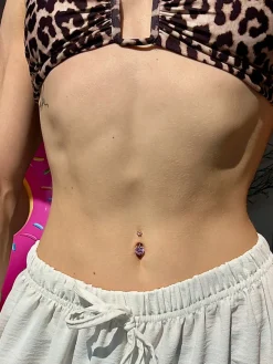 Whisper Petal Pink Titan Bauchnabelpiercing