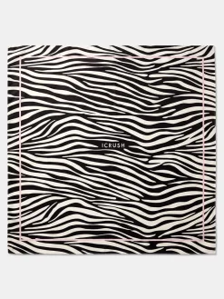 Wild Stripes Zebra-print Tuch