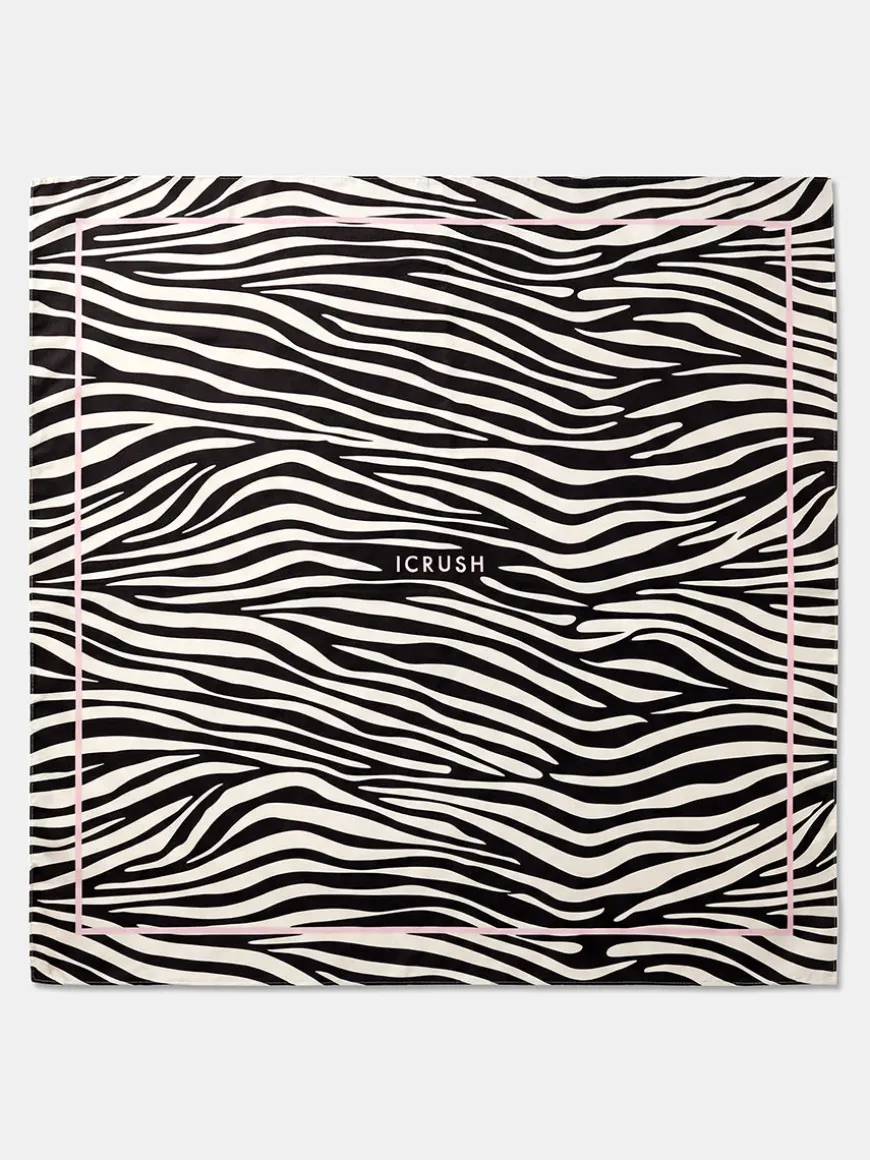 Wild Stripes Zebra-print Tuch