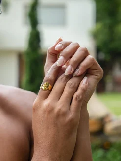 Wind Leaf Ring
