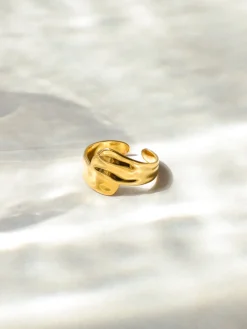 Wind Leaf Ring