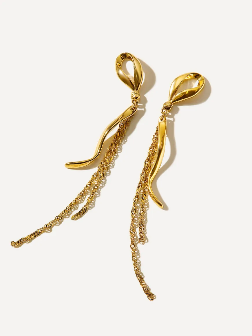 Winged Knot Ohrringe