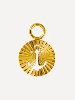 10x10mm Anchor Ohrring-Charm