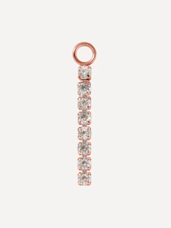 21x2,5mm Aurora Drop Ohrring-Charm