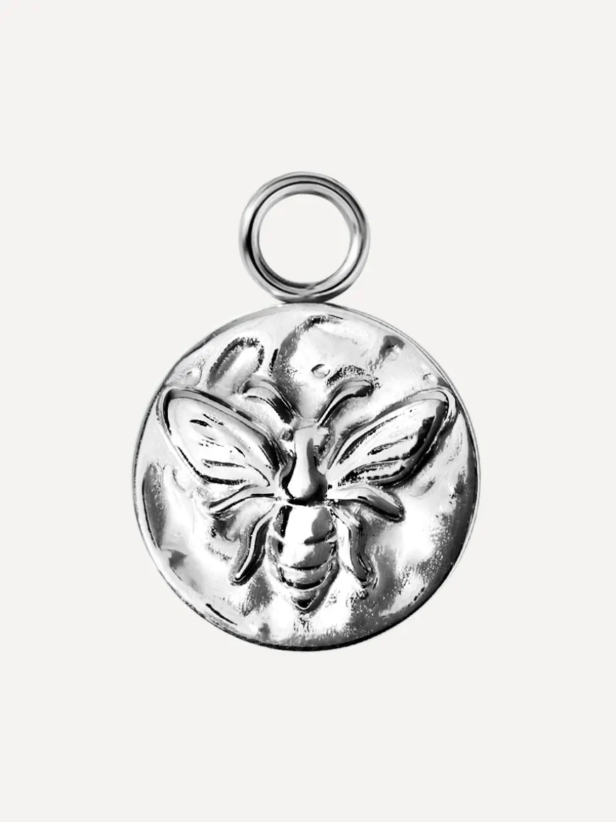 12x12mm Butterfly Embrace Ohrring-Charm