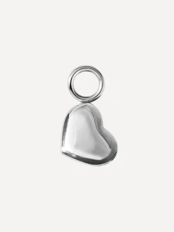 7,7x6,3mm Cherished Heart Ohrring-Charm