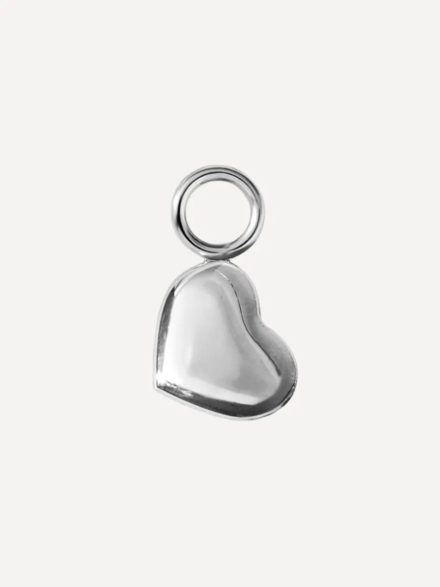 7,7x6,3mm Cherished Heart Ohrring-Charm