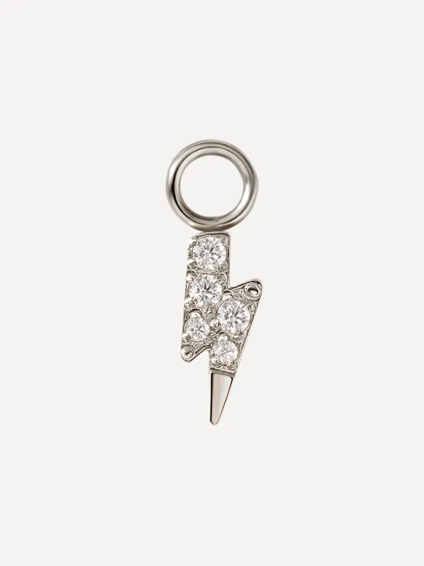 10x5mm Dynamic Spark Ohrring-Charm