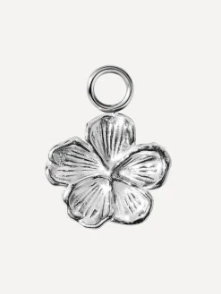 11,6x10,2mm Floral Bloom Ohrring-Charm