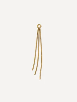 60x3mm Graceful Tassel Ohrring-Charm
