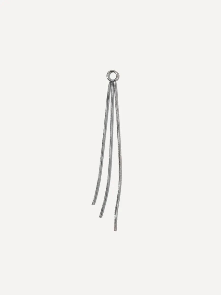 60x3mm Graceful Tassel Ohrring-Charm