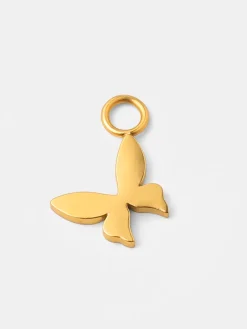 8,4x10,2mm Lyrical Butterfly Ohrring-Charm