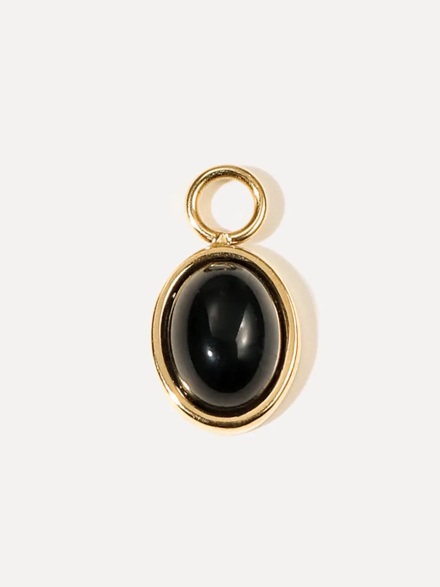 10x8,2mm Midnight Elegance Ohrring-Charm