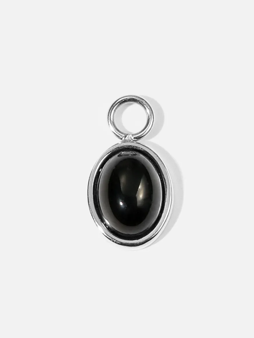 10x8,2mm Midnight Elegance Ohrring-Charm