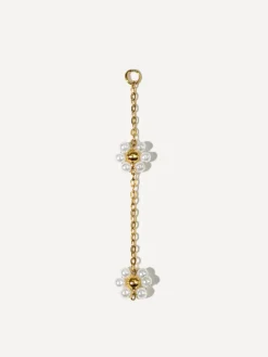 58x9,3mm Petal Elegance Ohrring-Charm