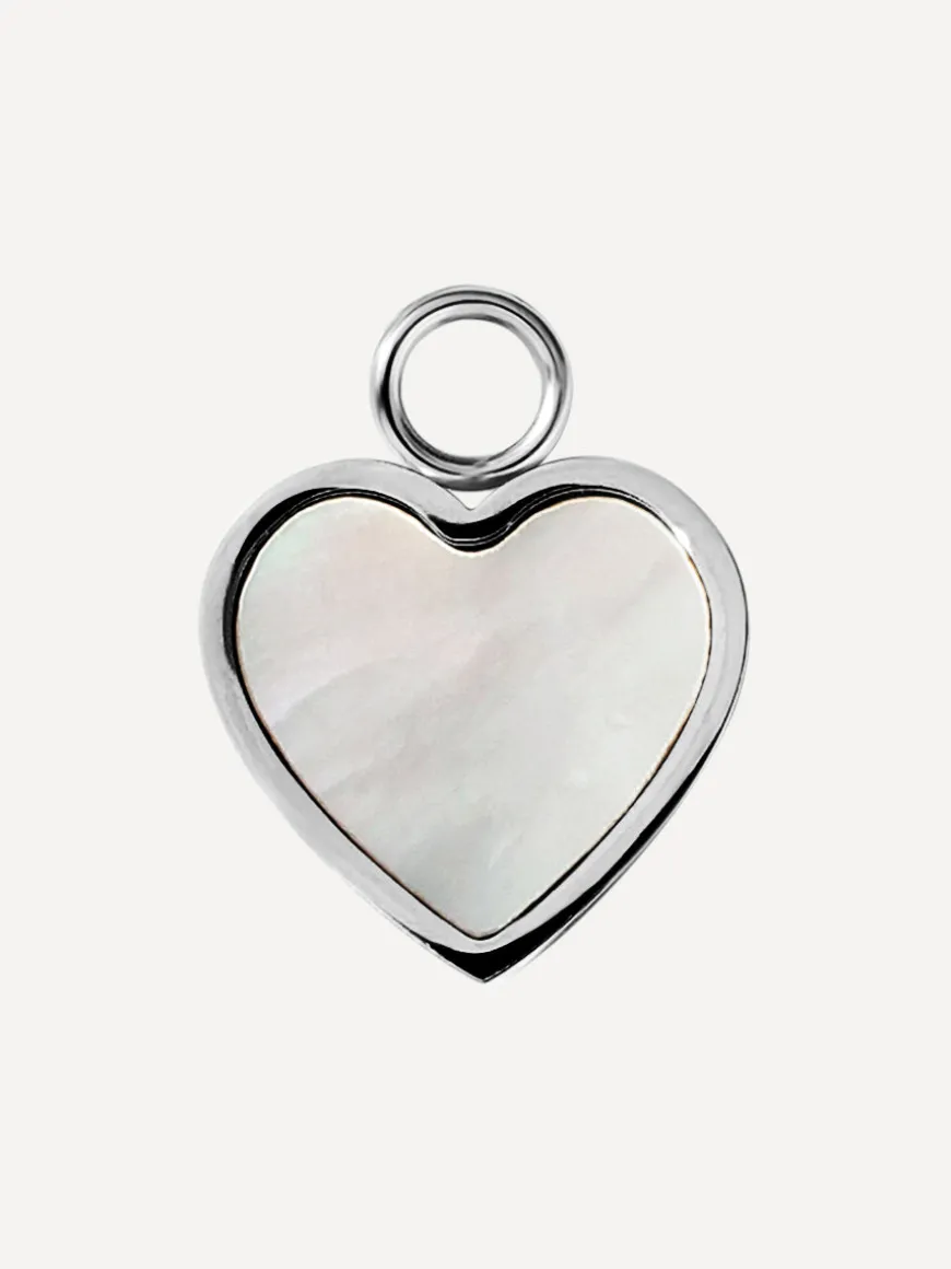 12,2x11mm Precious Heart Ohrring-Charm