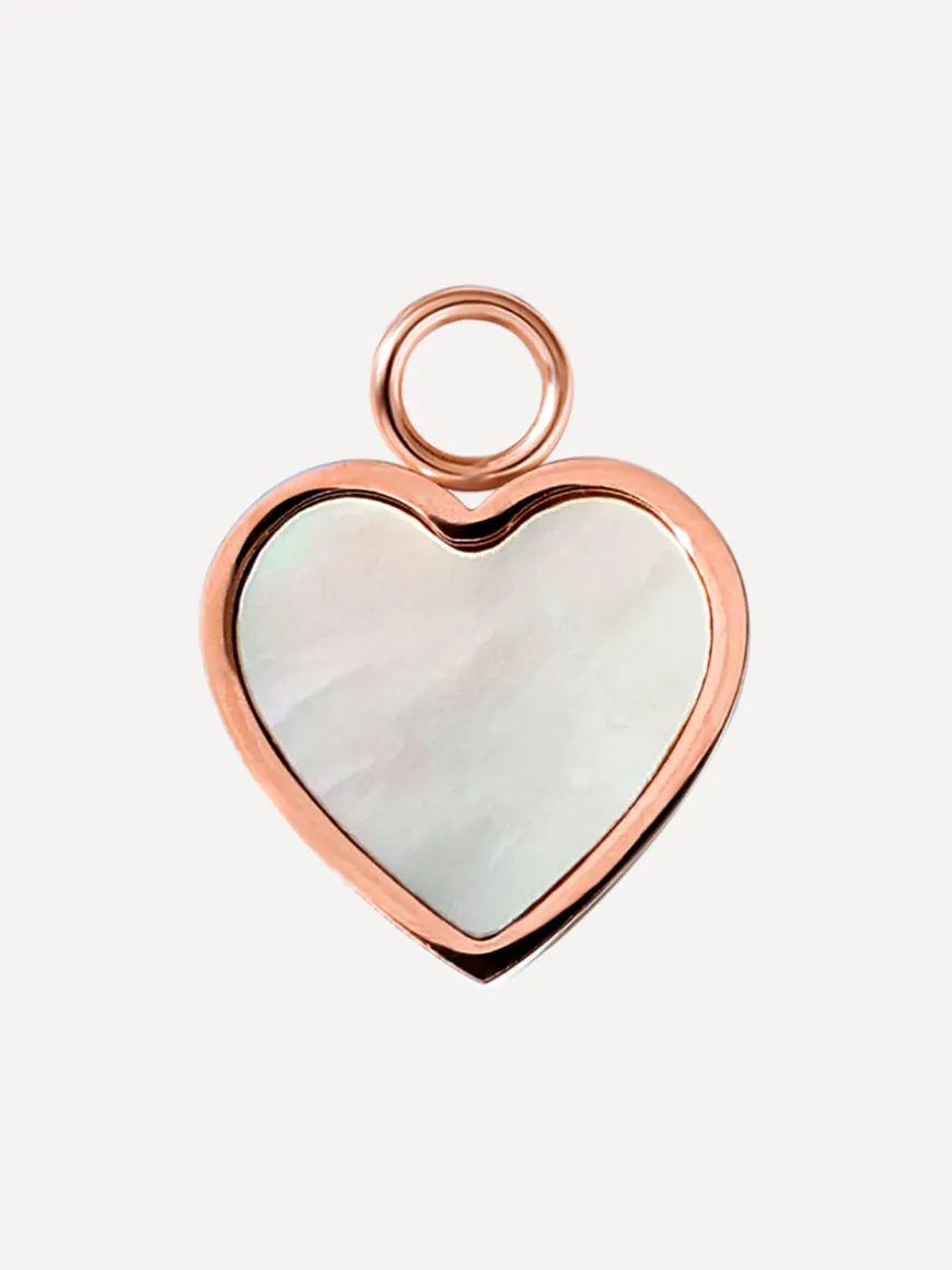 12,2x11mm Precious Heart Ohrring-Charm