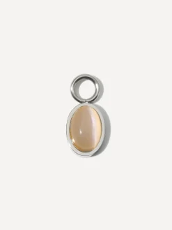 8x5,8mm Quiet Light Ohrring-Charm