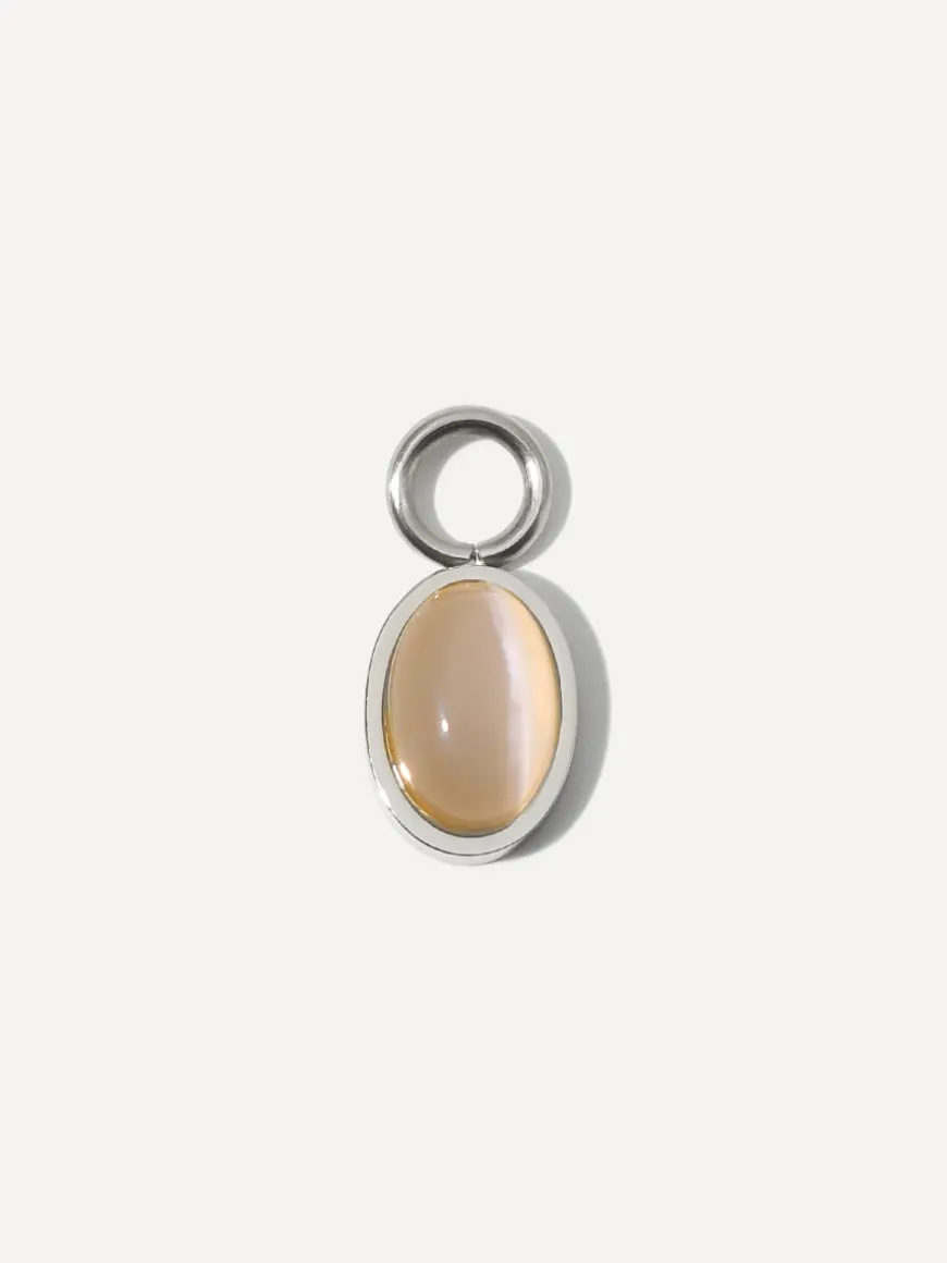 8x5,8mm Quiet Light Ohrring-Charm