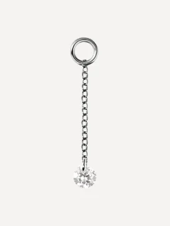 22x3,5mm Radiant Drop Ohrring-Charm