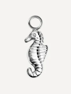 15,3x7,5mm Seahorse Rhythm Ohrring-Charm