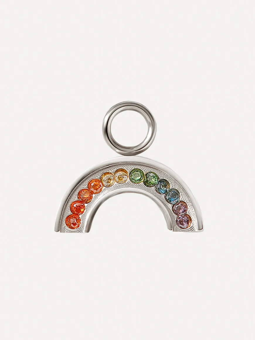6x12mm Shining Rainbow Ohrring-Charm