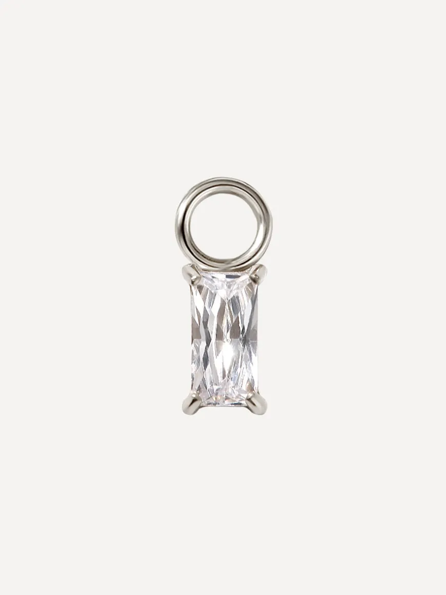 3x6mm Simplicity Shine Ohrring-Charm