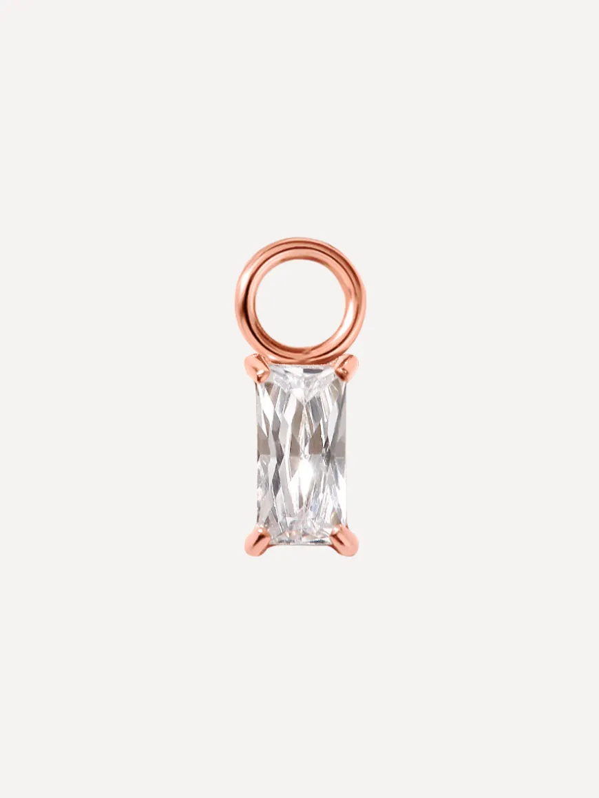 3x6mm Simplicity Shine Ohrring-Charm