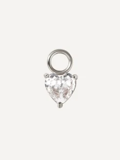 5,5x5,5mm Sincere Love Ohrring-Charm